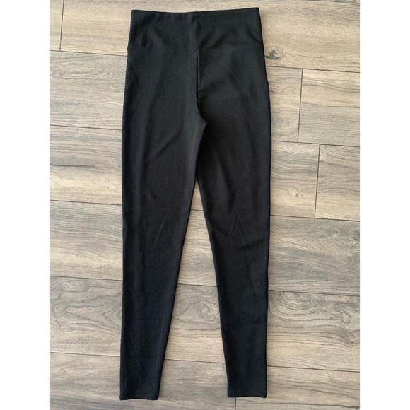 Spanx Assets Ponte Knit Leggings Black Medium - Picture 2 of 4